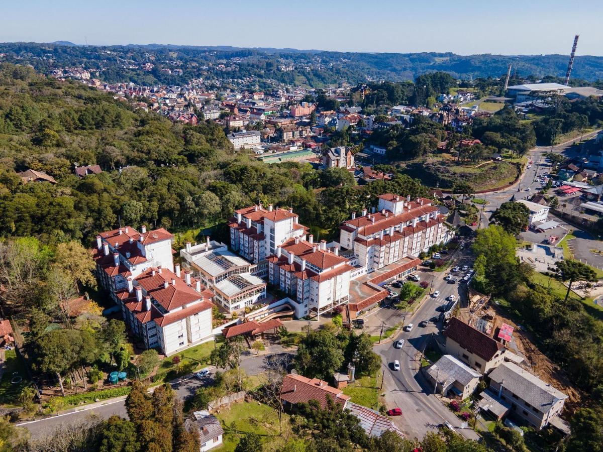 Apto No Centro De Gramado Com Piscina Termica エクステリア 写真